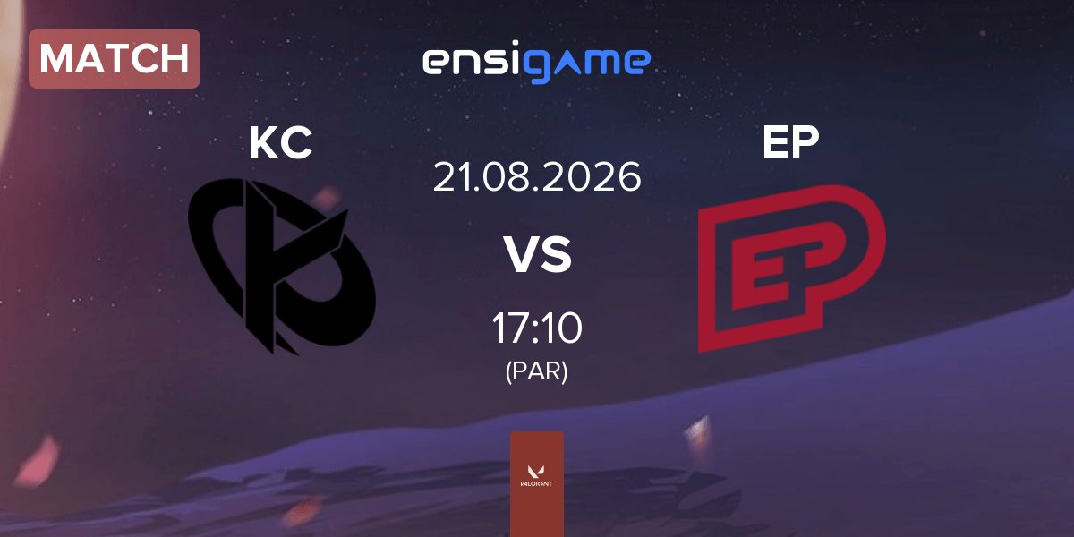 Match Karmine Corp KC vs Enterprise Esports EP | 21.08