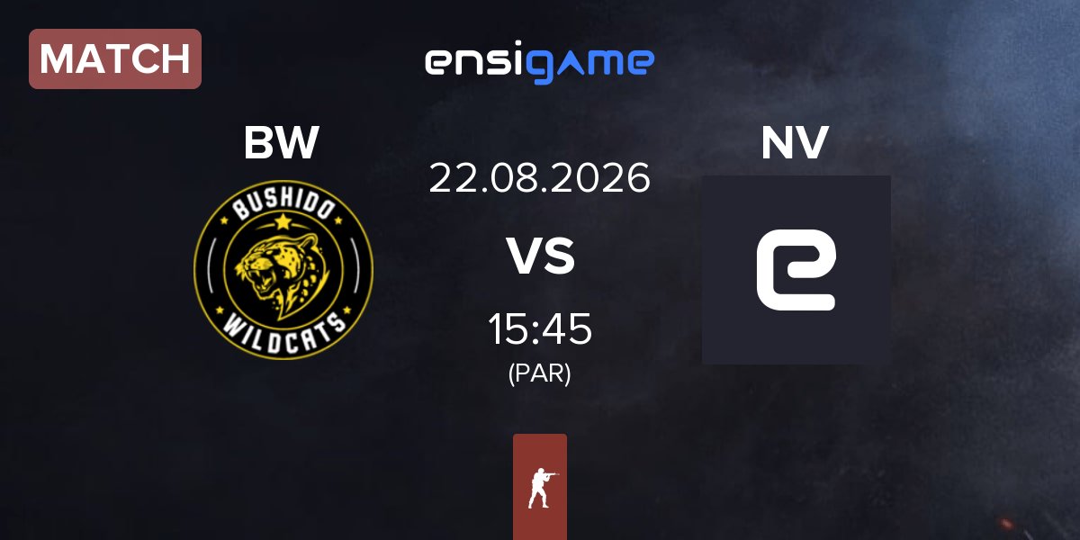 Match Bushido Wildcats BW vs Noir Verse NV | 22.08