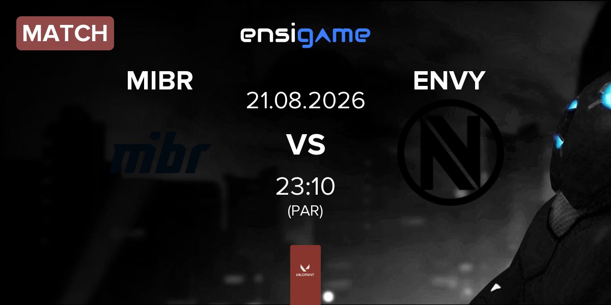 Match Made in Brazil MIBR vs Team Envy ENVY | 21.08