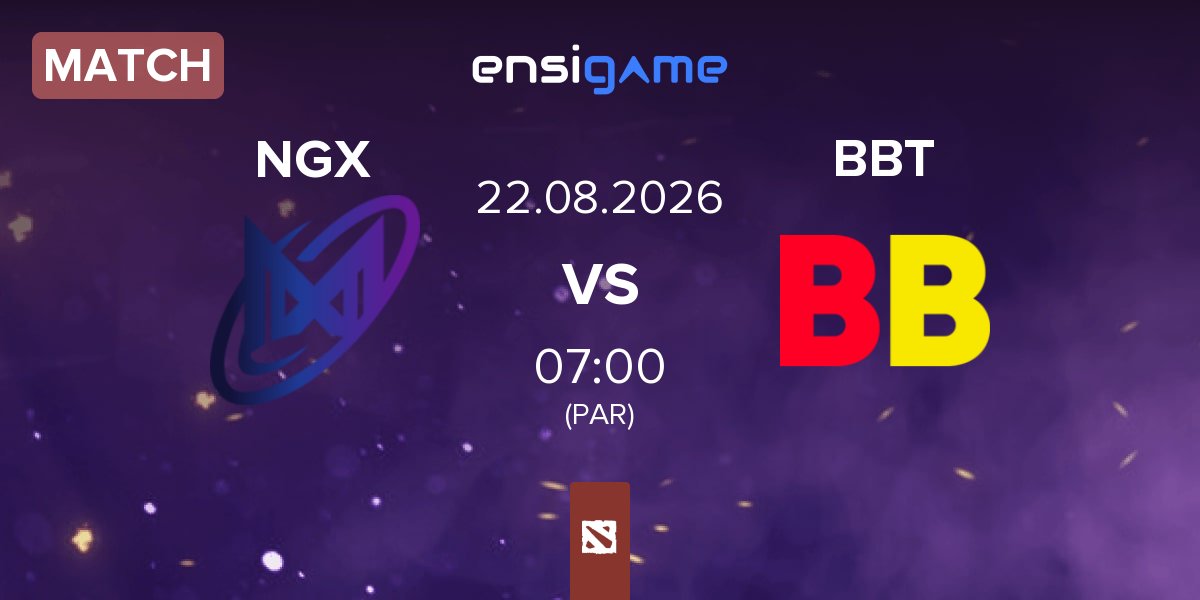 Match Nigma Galaxy NGX vs BetBoom Team BBT | 22.08