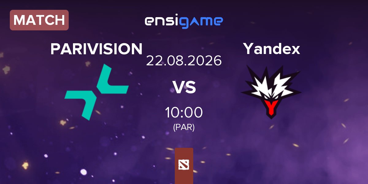 Match PARIVISION vs Team Yandex Yandex | 22.08