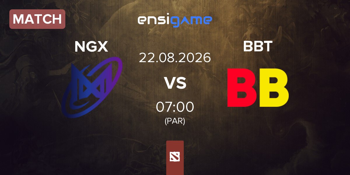 Match Nigma Galaxy NGX vs BetBoom Team BBT | 22.08