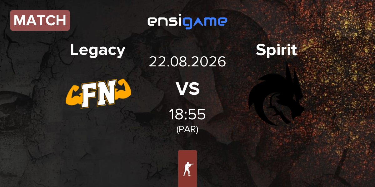 Match Legacy vs Team Spirit Spirit | 22.08