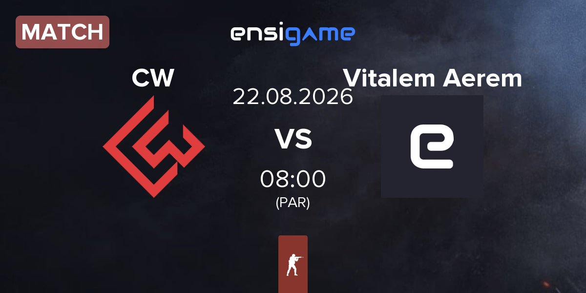Match Chinggis Warriors CW vs Vitalem Aerem | 22.08