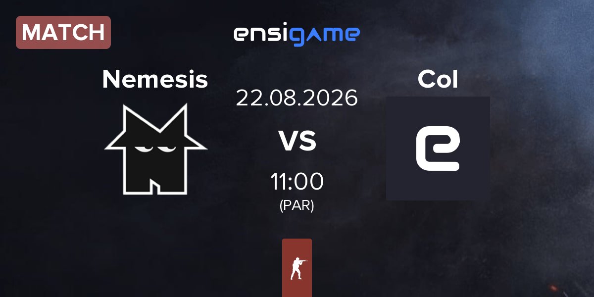 Match Team Nemesis Nemesis vs Color Col | 22.08