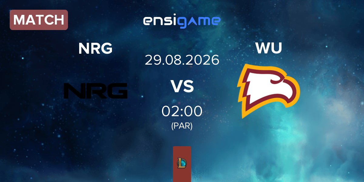 Partida NRG Esports NRG vs Winthrop University WU | 29.08