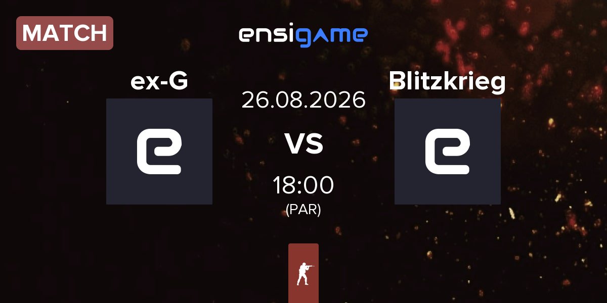 Match ex-GUARA ex-G vs Blitzkrieg | 26.08