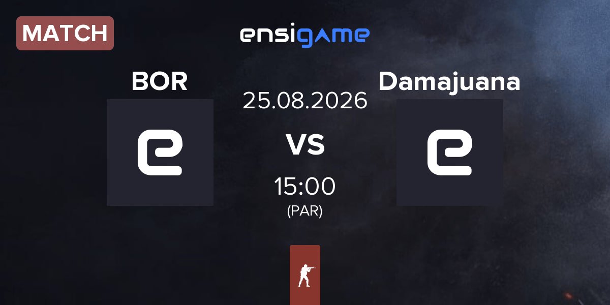 Match borracheiros BOR vs Damajuana | 25.08