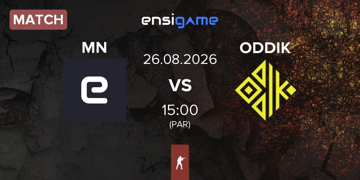 Match MEIA NOITE MN vs ODDIK | 26.08
