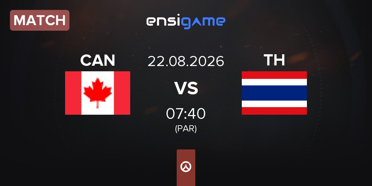 Match Canada CAN vs Thailand TH | 22.08