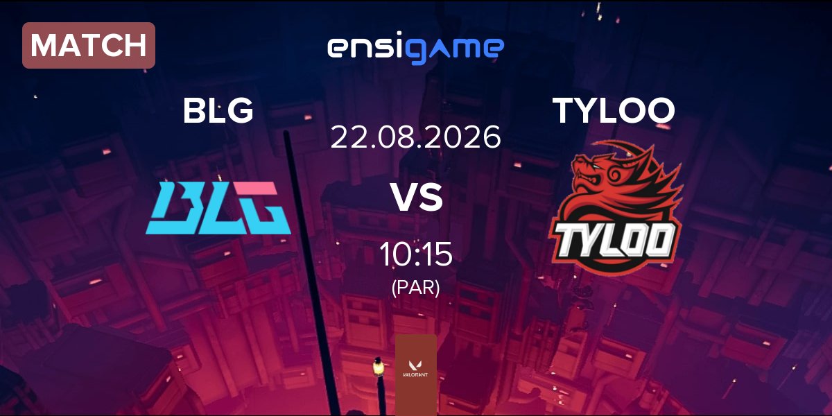 Match Bilibili Gaming BLG vs TYLOO | 22.08