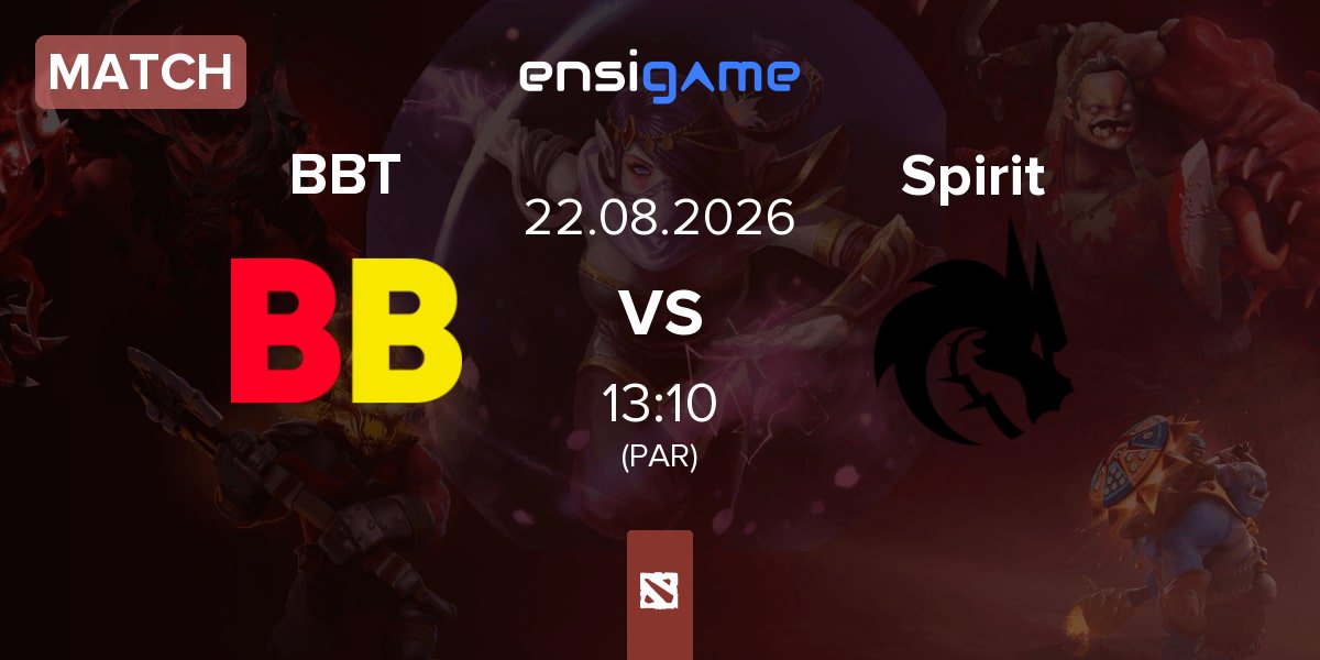 Partida BetBoom Team BBT vs Team Spirit Spirit | 22.08