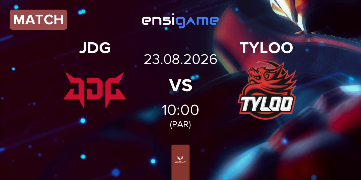 Match JD Gaming JDG vs TYLOO | 23.08