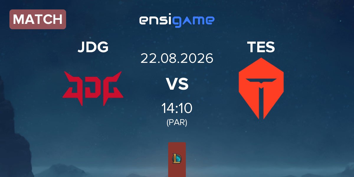 Match JD Gaming JDG vs TOP Esports TES | 22.08