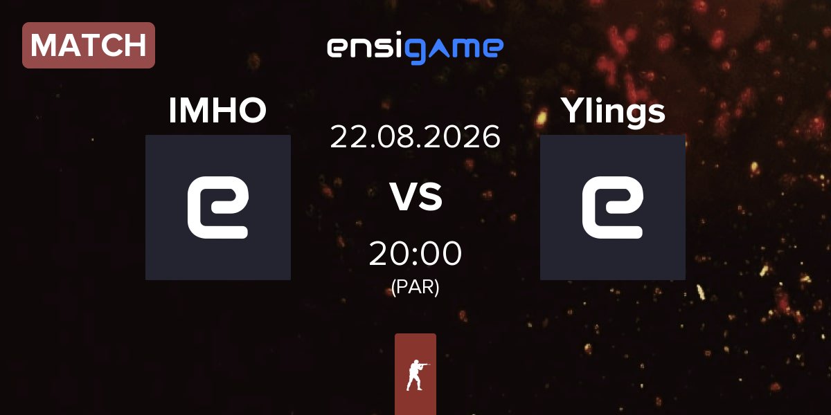 Match IMHOWeRGOAT IMHO vs Younglings Ylings | 22.08