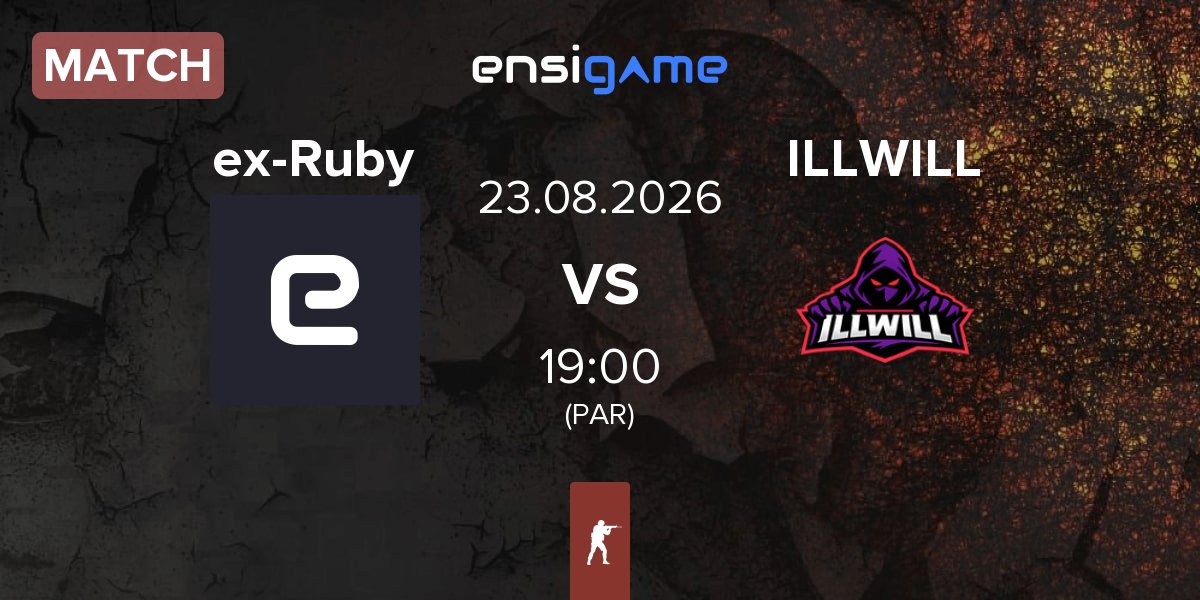 Match ex-RUBY ex-Ruby vs illwill ILLWILL | 23.08