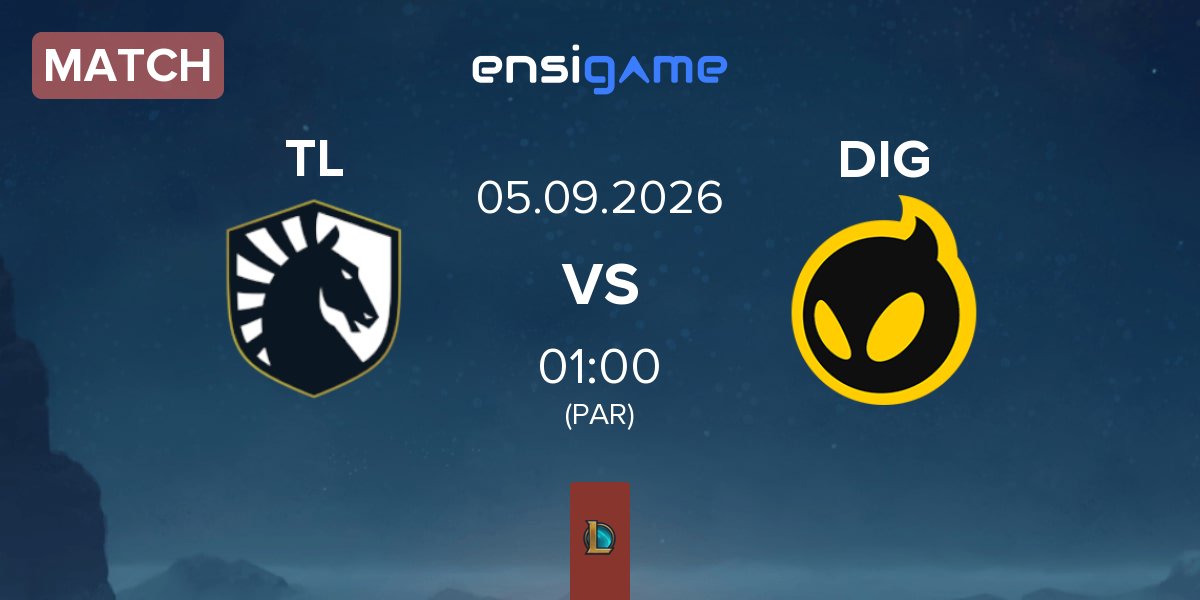 Partida Team Liquid TL vs Dignitas DIG | 05.09