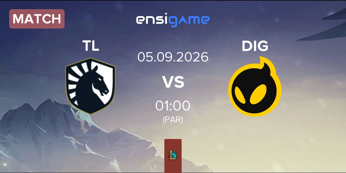 Match Team Liquid TL vs Dignitas DIG | 05.09