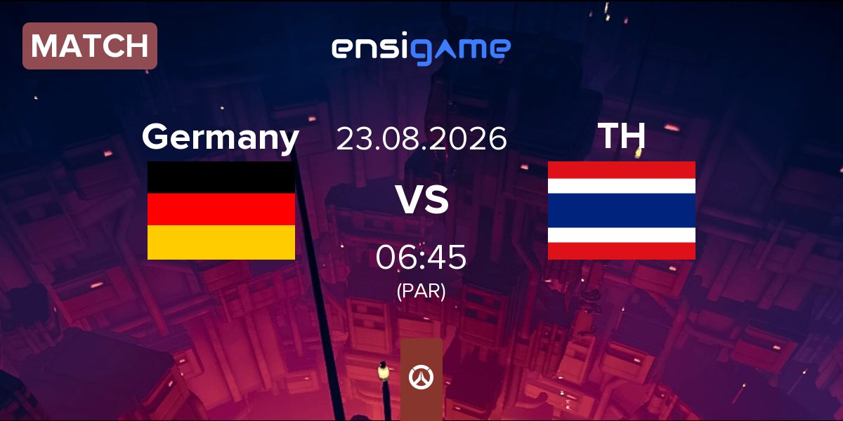 Match Germany vs Thailand TH | 23.08
