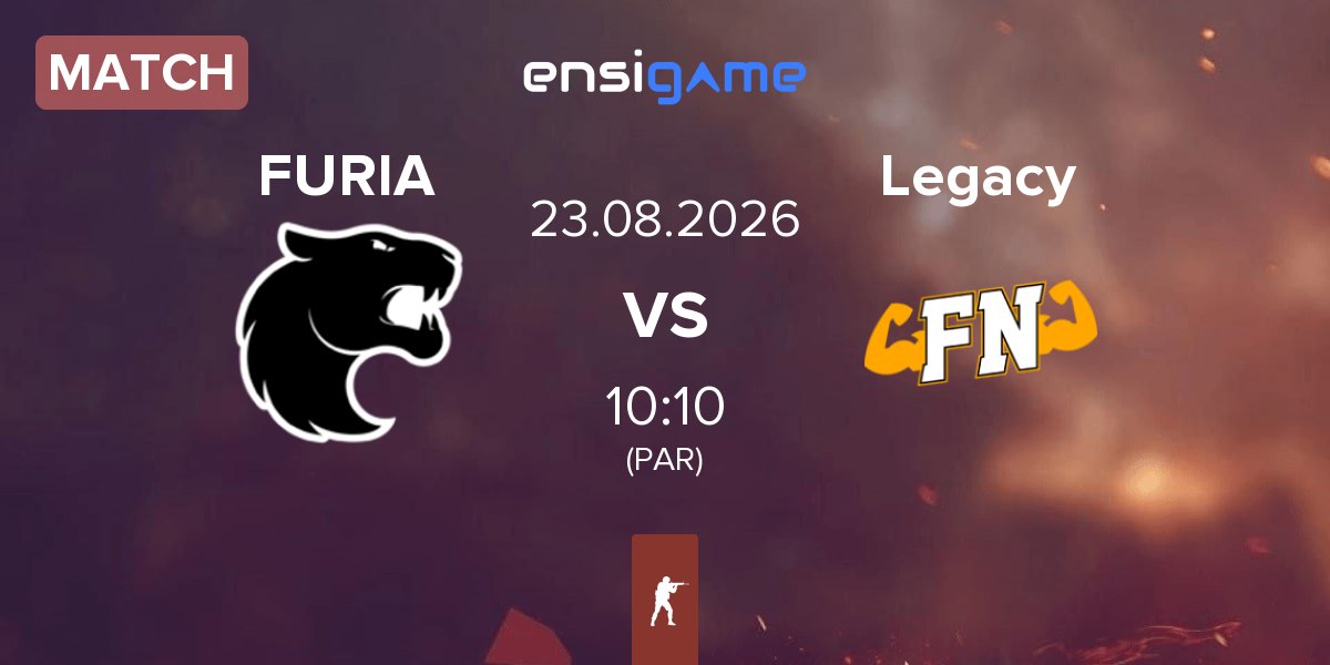 Partida FURIA Esports FURIA vs Legacy | 23.08