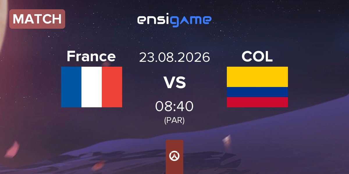 Match France vs Colombia COL | 23.08