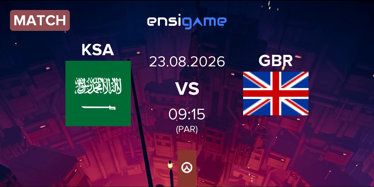 Match Saudi Arabia KSA vs United Kingdom GBR | 23.08