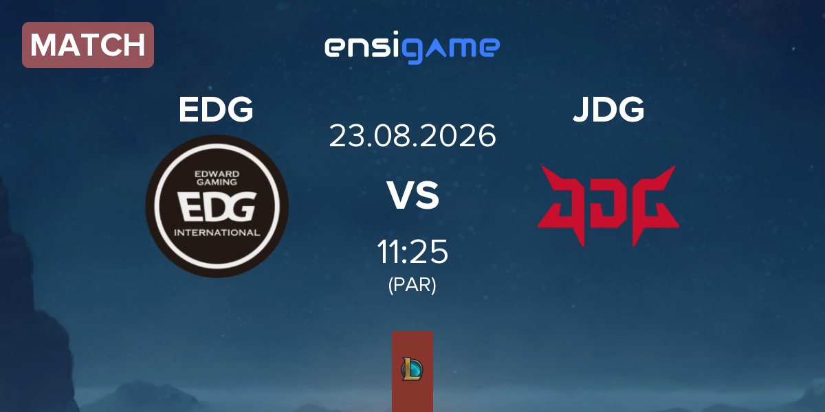 Match EDward Gaming EDG vs JD Gaming JDG | 23.08