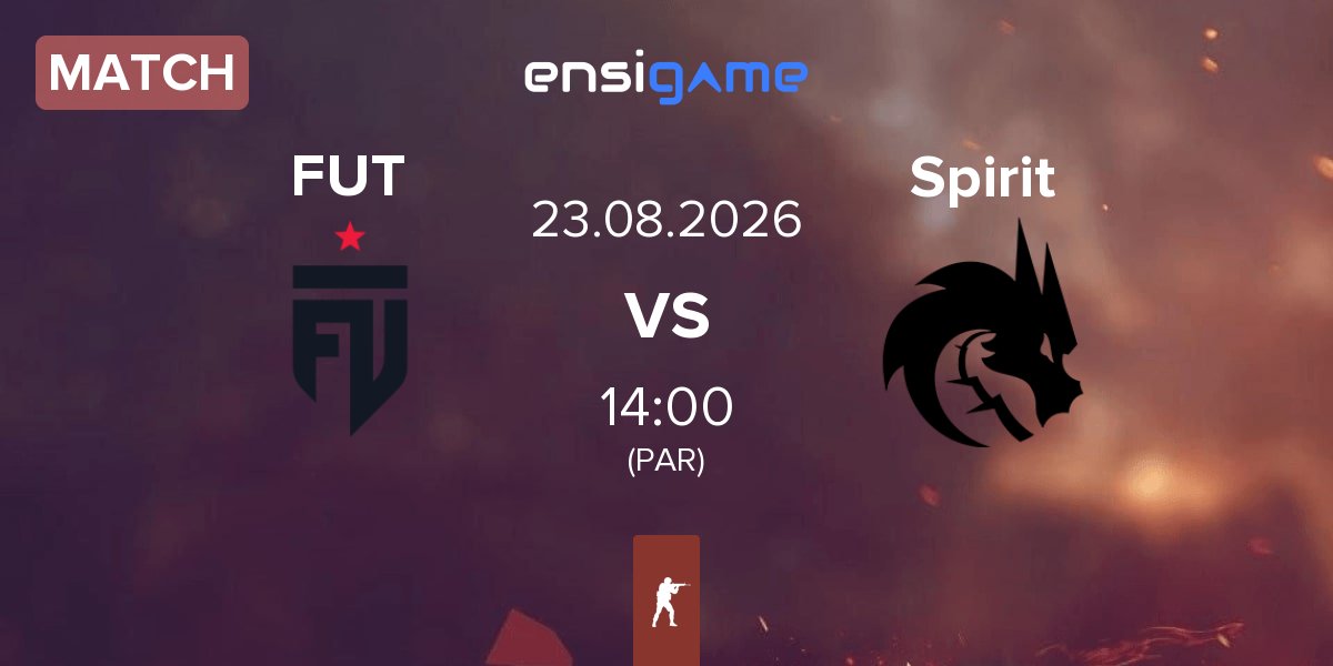 Partida FUT Esports FUT vs Team Spirit Spirit | 23.08