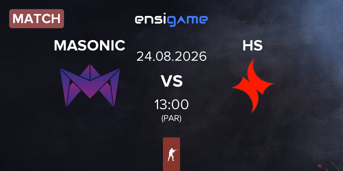 Partida MASONIC vs HyperSpirit HS | 24.08