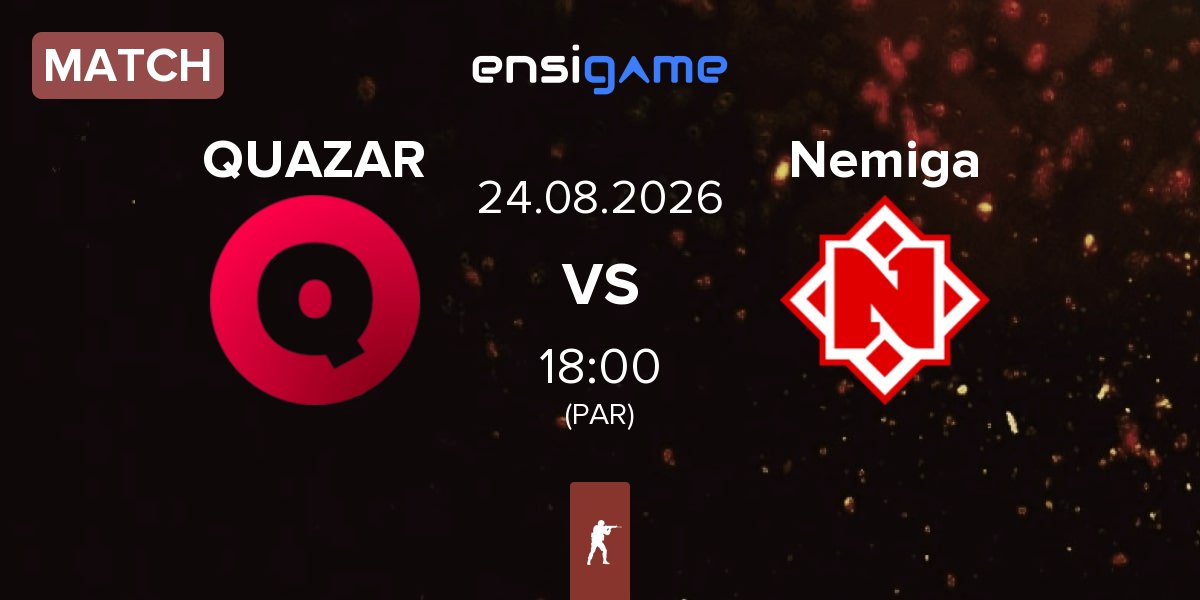 Match Team QUAZAR QUAZAR vs Nemiga Gaming Nemiga | 24.08