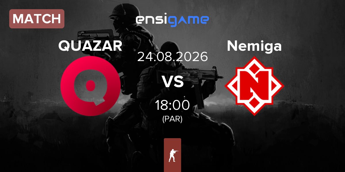 Match Team QUAZAR QUAZAR vs Nemiga Gaming Nemiga | 24.08