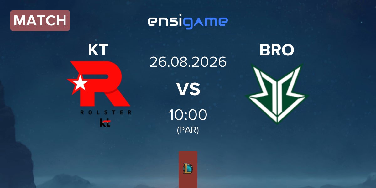 Match KT Rolster KT vs HANJIN BRION BRO | 26.08