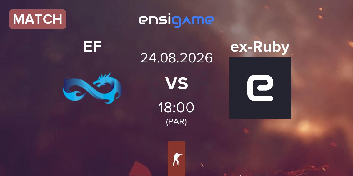 Partida Eternal Fire EF vs ex-RUBY ex-Ruby | 24.08