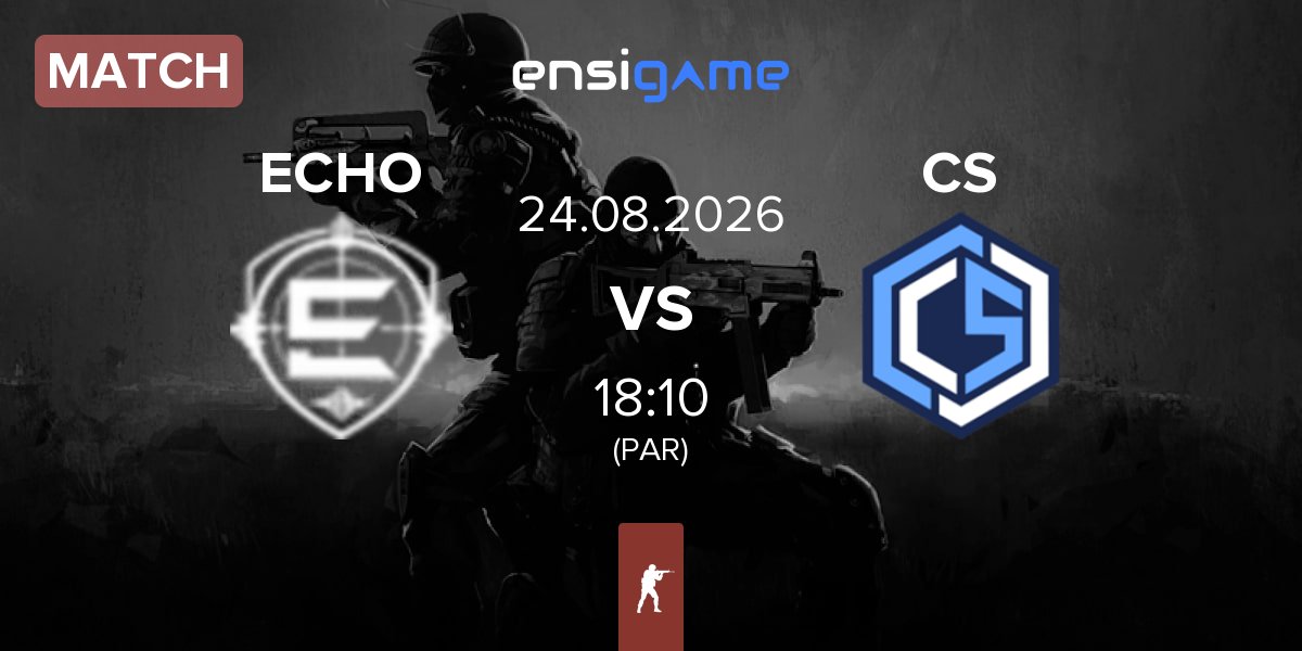 Match Echo ECHO vs CYBERSHOKE Esports CS | 24.08
