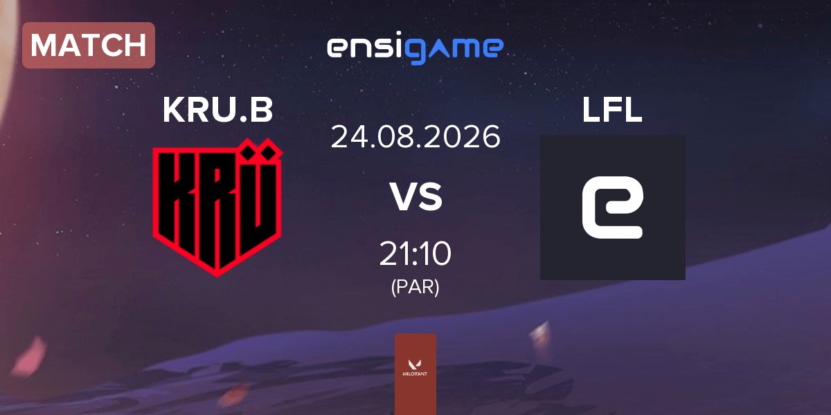 Match KRÜ Blaze KRU.B vs Looking For Laburo LFL | 24.08
