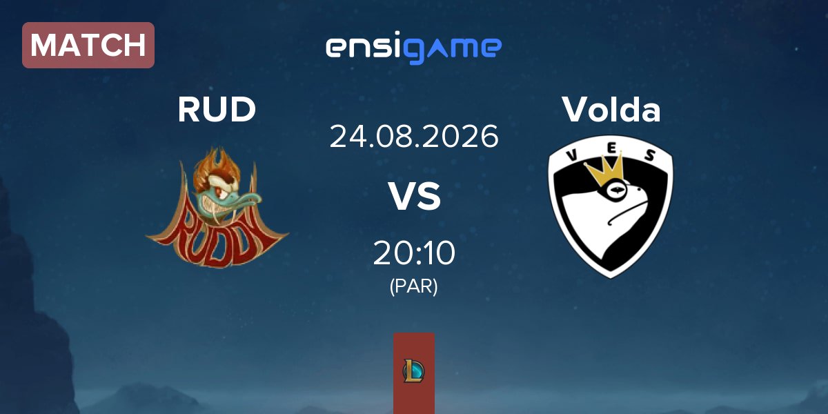 Match Ruddy Corporation RUD vs Volda E-Sport Volda | 24.08