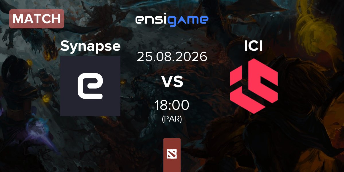 Match Team Synapse Synapse vs IC x Insanity ICI | 25.08