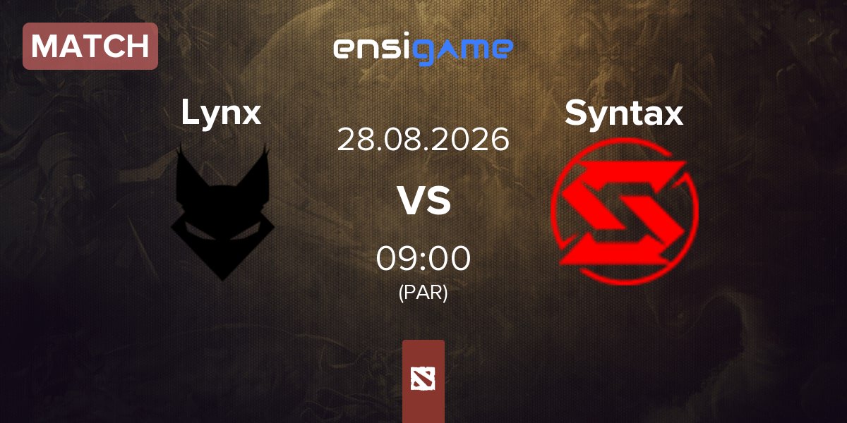 Partida Team Lynx Lynx vs Team Syntax Syntax | 28.08