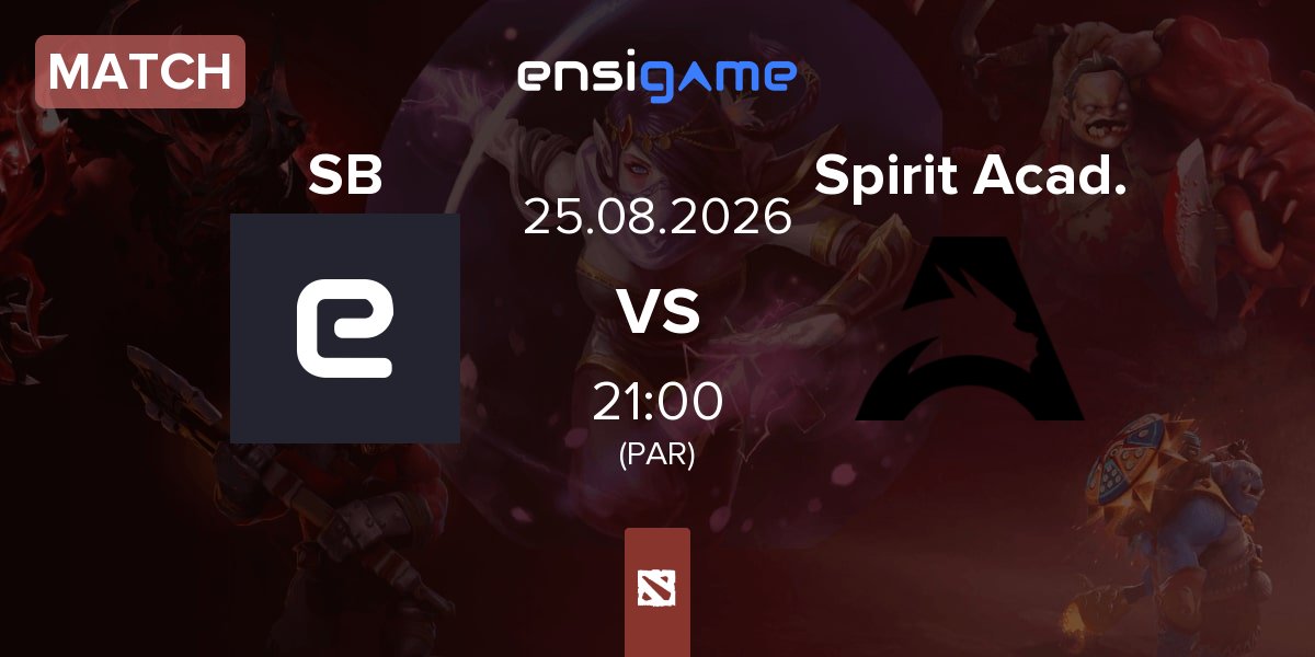 Partida Summer Bear SB vs Team Spirit Academy Spirit Acad. | 25.08