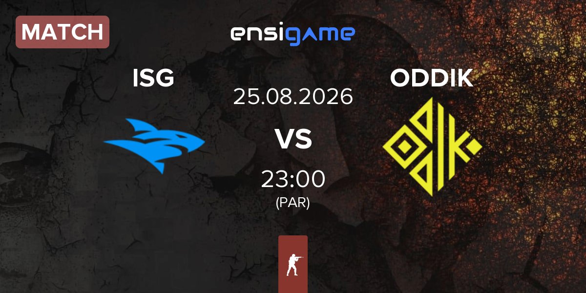 Match Isurus Gaming ISG vs ODDIK | 25.08