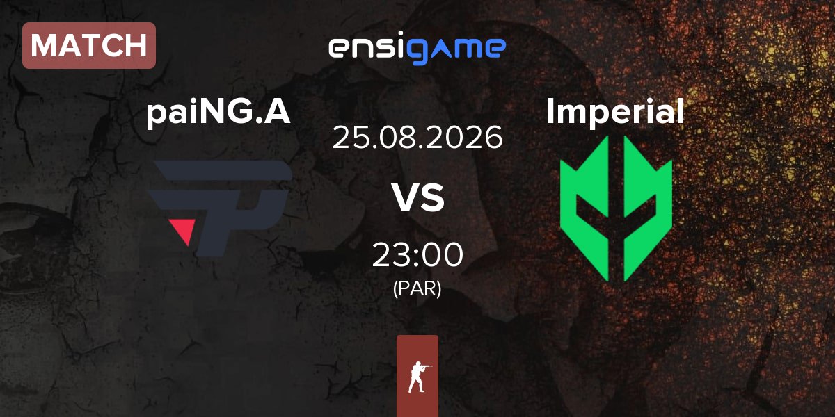 Match paiN Gaming Academy paiNG.A vs Imperial Esports Imperial | 25.08