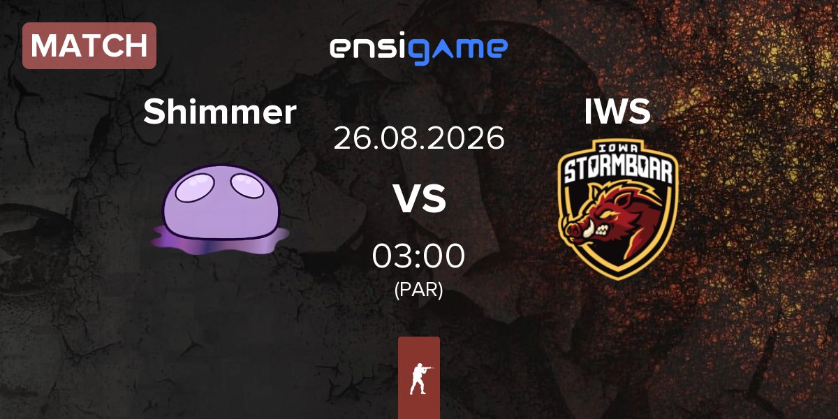 Match Shimmer vs Iowa Stormboar IWS | 26.08