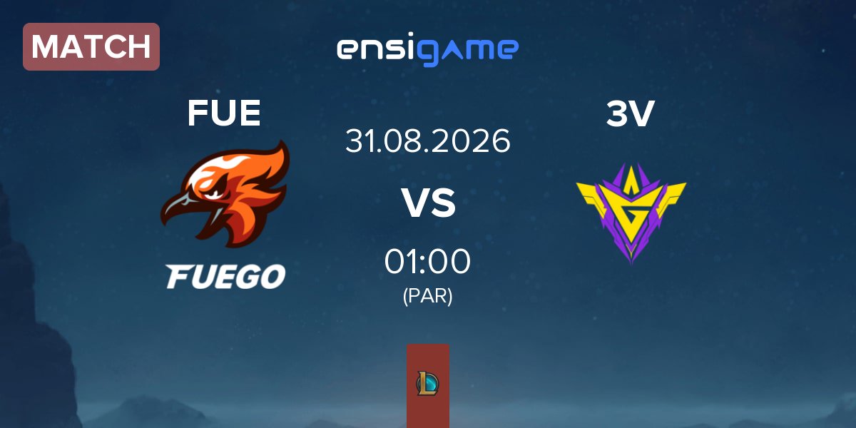 Match Fuego FUE vs 3V Team 3V | 31.08