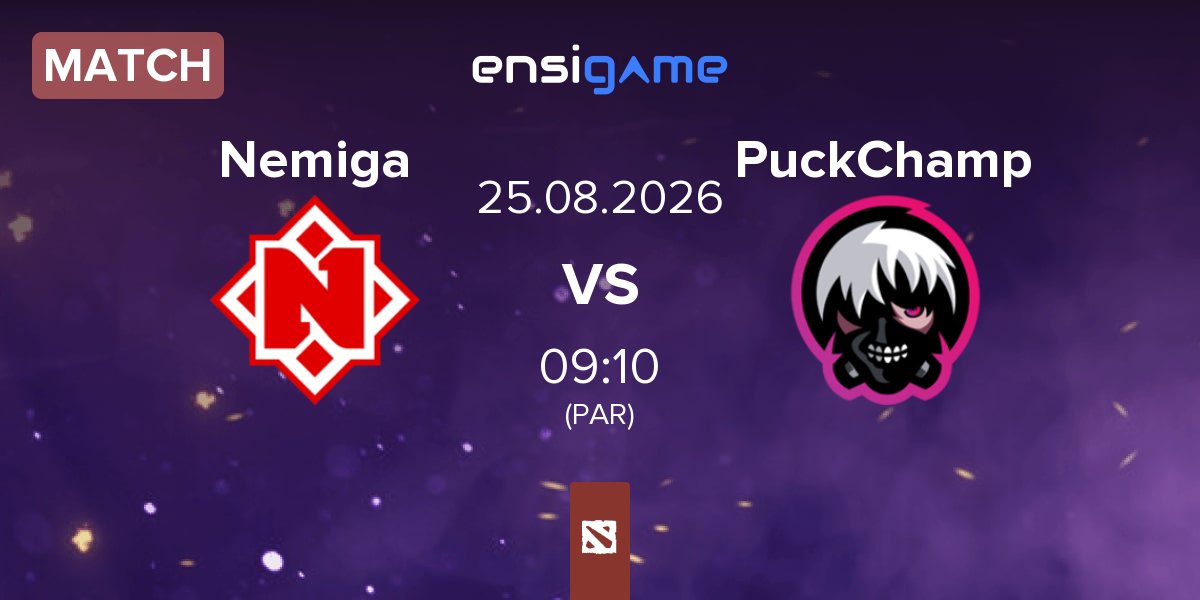 Match Nemiga Gaming Nemiga vs PuckChamp | 25.08