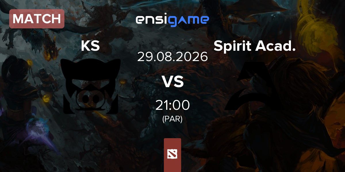 Match Klim Sani4 KS vs Team Spirit Academy Spirit Acad. | 29.08