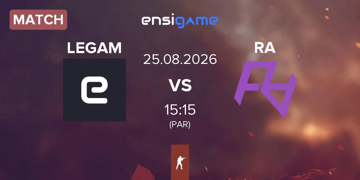 Match LEGAM vs Rare Atom RA | 25.08