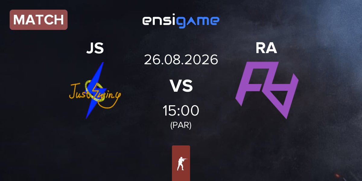 Match Just Swing JS vs Rare Atom RA | 26.08