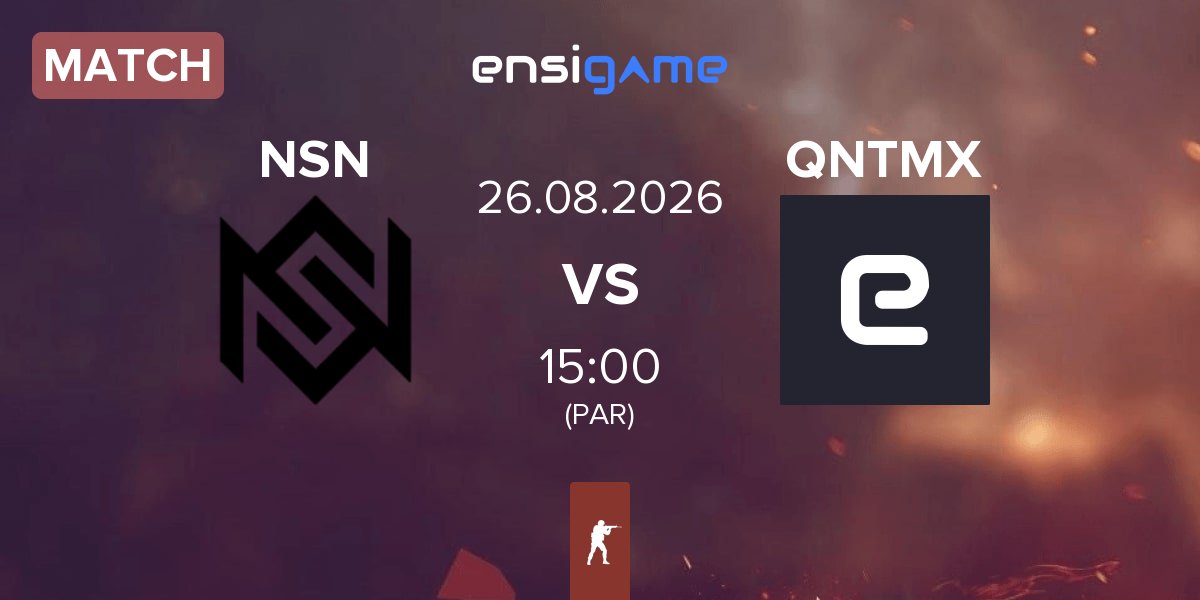 Match NSN vs QuantumX QNTMX | 26.08