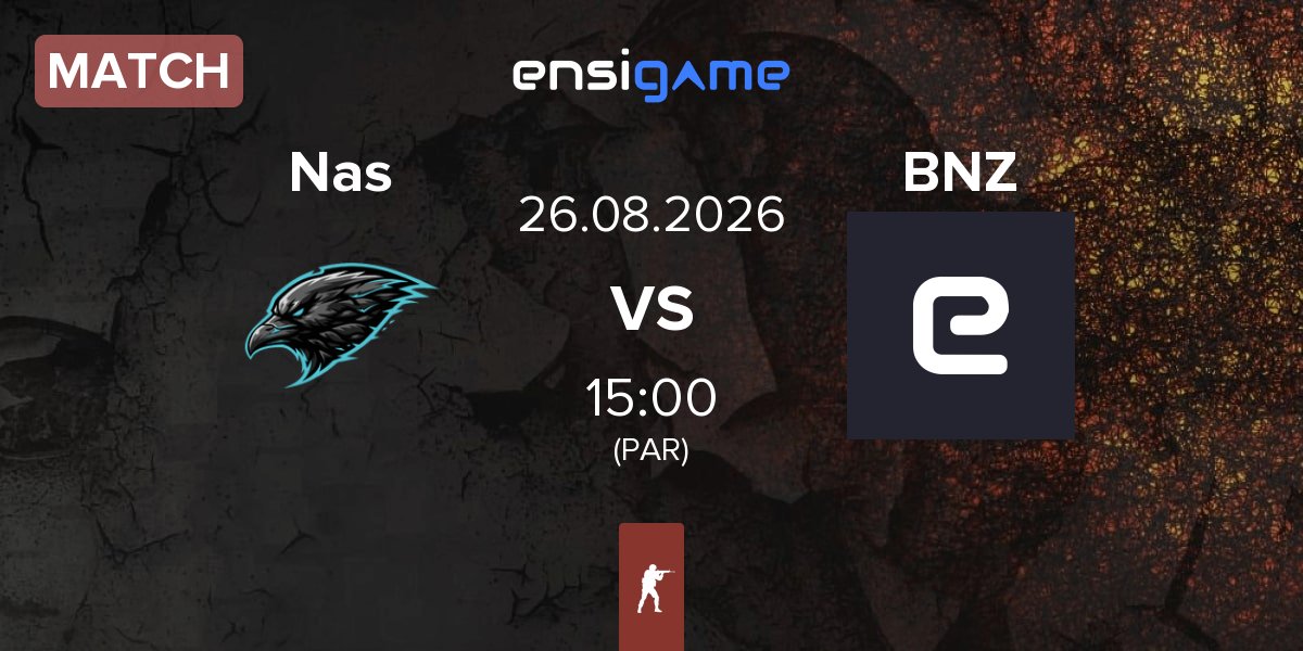 Partida Nas vs Banzai BNZ | 26.08