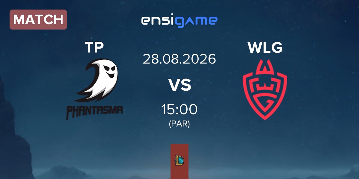 Partida Team Phantasma TP vs WLGaming Esports WLG | 28.08